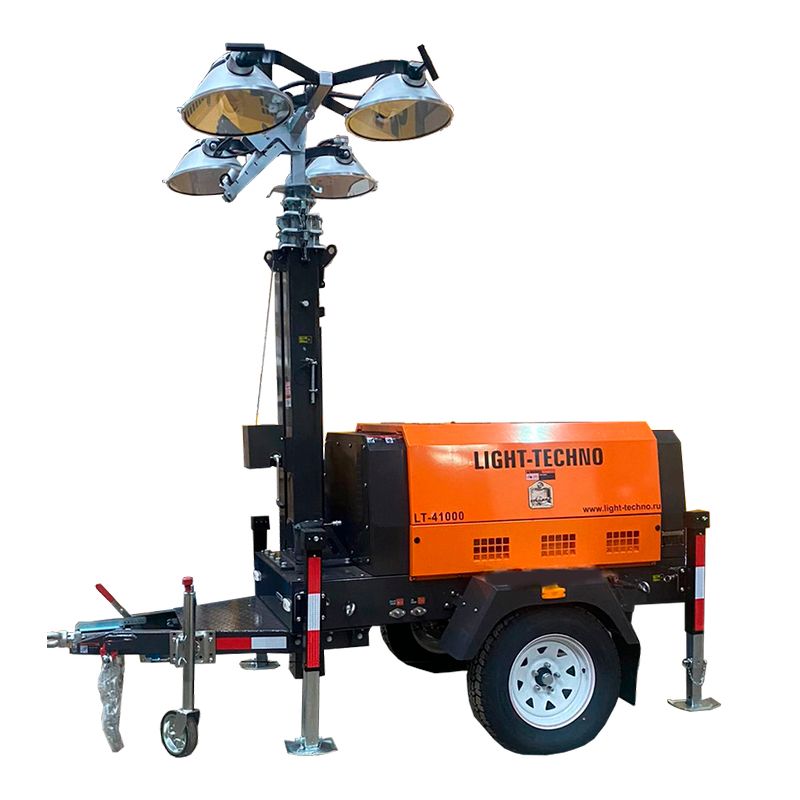 Мобильная осветительная вышка Light-Techno LT4500Q
